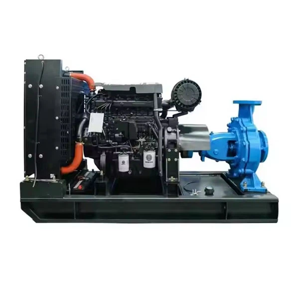 Diesel engine driven single stage centrifugal pump