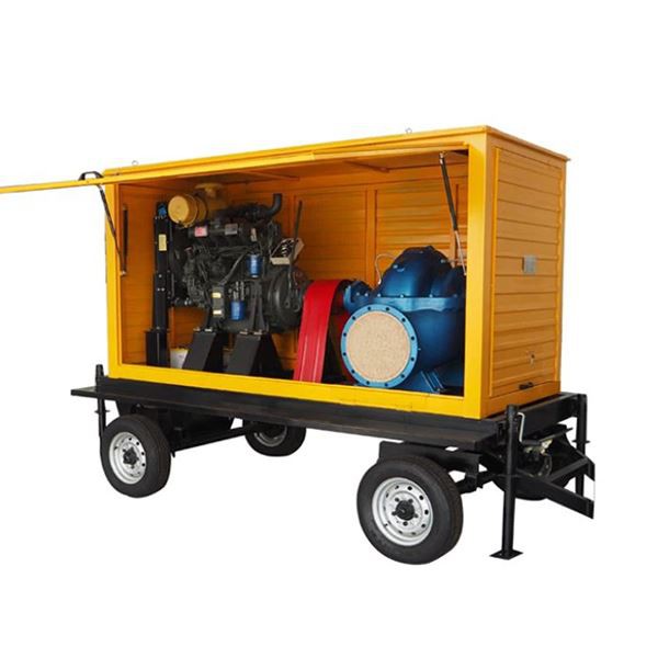Mobile Drainage Pump Trailer