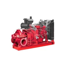 Dízelmotorral hajtott vízszivattyús öntözés